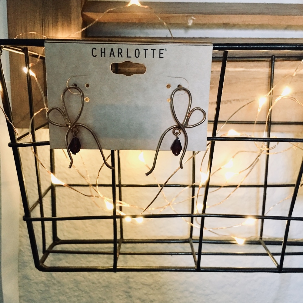 Rion&Charlotte Bow Earrings Combo\statement pieces